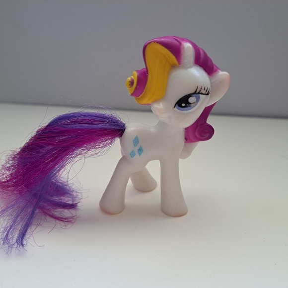 My little pony | McDonald's rainbow dash & rarity *damaged* - Picture 4 of 9